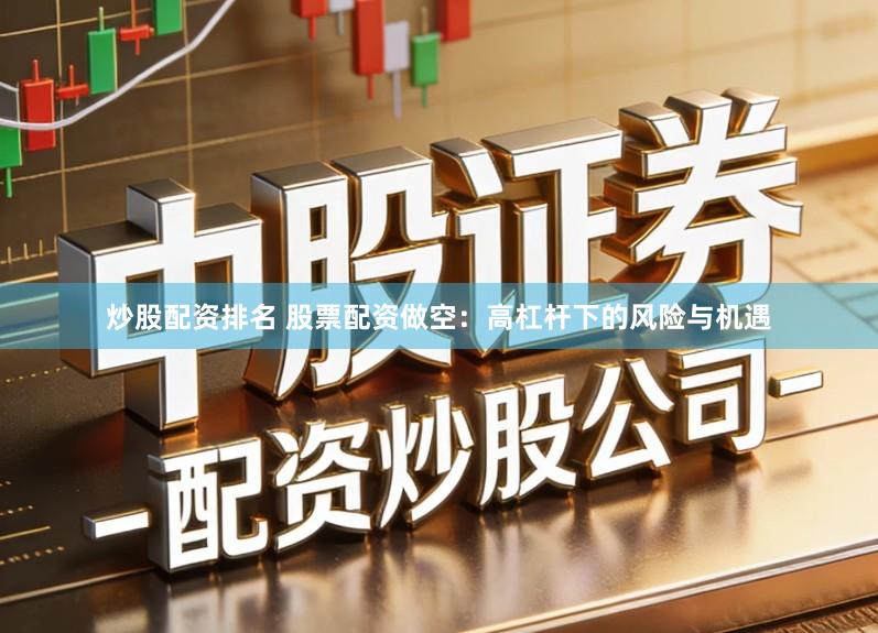 炒股配资排名 股票配资做空：高杠杆下的风险与机遇