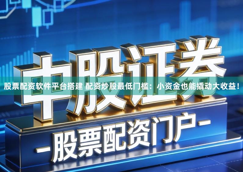 股票配资软件平台搭建 配资炒股最低门槛：小资金也能撬动大收益！