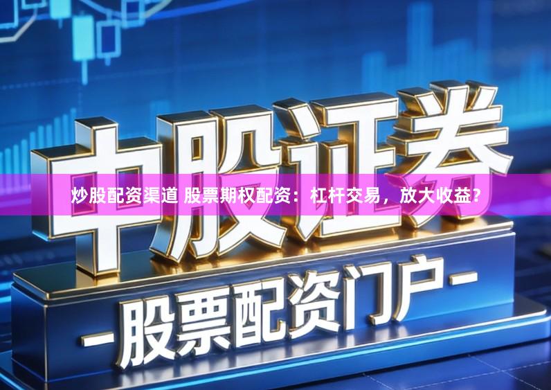 炒股配资渠道 股票期权配资：杠杆交易，放大收益？