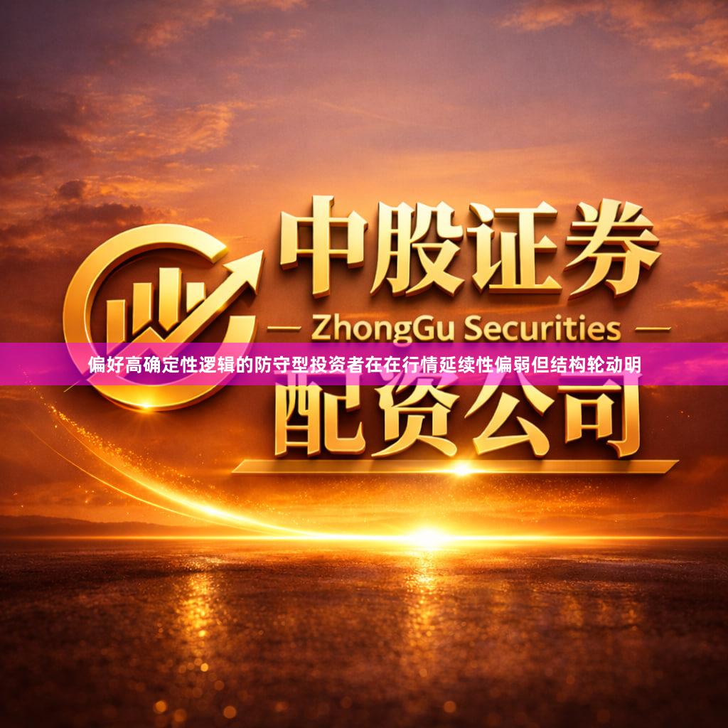 偏好高确定性逻辑的防守型投资者在在行情延续性偏弱但结构轮动明